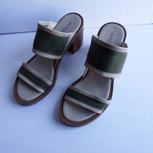 Kelsi Dagger Brooklyn Lee Heeled Slide Sandals 9